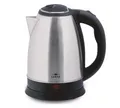 Produktbild: LENTZ Edelstahl Wasserkocher 1,8l Heißwasserbereiter silber/schwarz, NEU / OVP