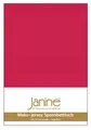 Produktbild: Janine Spannbetttuch 5007 Mako Jersey 140/200 bis 160/200 cm rot Fb. 61