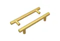 Produktbild: vidaXL Möbelgriff Schrankgriff 2 pcs Gold 150 mm Edelstahl (2-St)