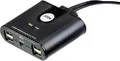 Produktbild: ATEN US224-AT 2 Port USB 2.0-Umschalter Schwarz