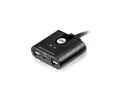 Produktbild: Aten US224 USB 2.0-Peripheriegeräte-Switch mit 2 Ports Computer-Adapter
