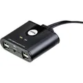Produktbild: ATEN US224-AT 2 Port USB 2.0-Umschalter Schwarz