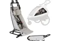 Produktbild: lionelo Fahrradkinderanhänger CAMA, 2in1 / SIQ / All-round-safety/ Head+/UPF 50+/60l Kofferraum