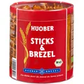 Produktbild: Huober Bio Salz Sticks&Brezel Salz-Laugen-Gebäcke 300g Dose