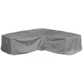 Produktbild: mehr Garten Gartenmöbel-Schutzhülle Premium, Premium Abdeckung für Eck-Loungegruppe, Ottomane Rechts: 270(B)x215(T) grau 270 x 215 x 80 cm Rechts | 215 cm x 270 cm x 80 cm