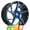 Produktbild: 4x RH Alurad RB12 color polished - blue 9.5x19