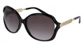 Produktbild: Gucci Damen GG0076S 002 Sonnenbrille, Schwarz (Black/Grey), 60