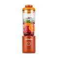 Produktbild: nutribullet Flex 590ml - tragbarer Smoothie-Mixer mit Trinkdeckel, zerkleinert Eis und gefrorene Früchte, USB-C, Trageschlaufe, BPA-freier Becher, leicht zu reinigen, Orange (NBP013OR)