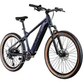 Produktbild: Agon Alpha E Bike Mountainbike Herren oder Damen 170 - 190 cm Pedelec 27,5 Zoll arctic fire black