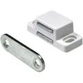 Produktbild: Hettich Magnetschnäpper 13 X 15 X 35 Mm Weiß 4 Kg - 4 Stück Möbelbeschläge