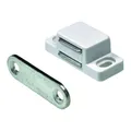 Produktbild: HETTICH Magnetschnäpper inkl. Schrauben 35 x 15mm weiß, 4 Stück (1,74 EUR/Stück)