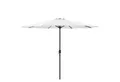 Produktbild: casa.pro Sonnenschirm, »Budapest« Kurbelschirm Marktschirm 230x300cm Weiß