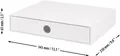 Produktbild: Organizer Schubladenbox Schwarz A4