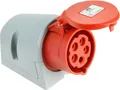 Produktbild: Elso CEE Wandsteckdose, 32A, 5p, 6h, IP44, schraublose Klemme, 1 Stk.
