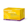 Produktbild: CentroVision Lutein 15 mg – Zur Erhaltung der normalen Sehkraft, Nahrungsergänzungsmittel mit Vitamin C, Vitamin E, Vitamin B2, Zink, Kupfer, Omega-3-Fettsäuren, Lutein und Zeaxanthin, 90 St.