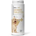 Produktbild: ReaVET Bierhefe-Tabletten für Hunde 500 Stück – Naturrein in Premium Qualität, für glänzendes kräftiges Fell + Vitale Haut, mit Biotin & Vitamin B I Bierhefe Pulver Tabs für Hunde Ohne Zusätze