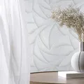 Produktbild: Vliestapete Wellen Motiv Abstrakt Grafisch Weiß Silber Metallic 35503 (5,99€/1qm
