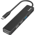 Produktbild: Hama USB-C® Dockingstation 00200117 Passend für Marke Dockingstations: Universal