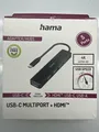 Produktbild: HAMA USB-C 3.2 Hub Multiport 2x USB 2.0 1x USB 3.2 + HDMI + Power Delivery - NEU