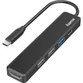 Produktbild: Hama USB-C® Dockingstation  00200117 Passend für Marke Dockingstations: Unive...