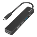 Produktbild: Nabe Hama 00200117 USB Type C Mit HDMI Schwarz