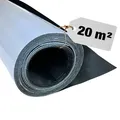 Produktbild: EPDM Dachbahn selbstklebend EasyStick DIY – Dachfolie für Gartenhaus, Carport & Flachdach, wasserdicht, UV-beständig, KSK Abdichtung, schwarz 2... - Schwarz