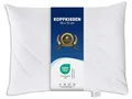 Produktbild: ZOLLNER Komfortables Kopfkissen - 50x70 cm - mit Reißverschluss – Individuell anpassbare Füllung aus Synthetikfasern - bis 95°C waschbar - Bezug aus Baumwollmischung - Hotelqualität