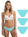 Produktbild: Tazzio Slip 3er-Pack Damen Unterhosen Slips Unterwäsche Set F941 (Mint, S)