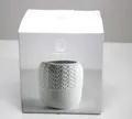Produktbild: RÄDER Design Vase Strick – Porzellan, geerdet, klein, Weiß, Größe 14 x 15 x 14cm
