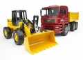 Produktbild: MAN TGA Kipp-LKW mit Gelenkradlader FR 130