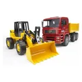 Produktbild: Bruder MAN Set Dumper LKW Und Bagger 1:16, Modell 02752
