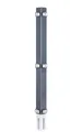 Produktbild: Alberts 672768 Zaunerhöhung Erhard | zur einfachen Erhöhung eines vorhandenen Doppelstabmattenzaunes | grün | Höhe 600 mm | für Pfosten 60 x 60 mm