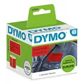 Produktbild: DYMO Original LabelWriter Versandetiketten/Namensschilder (Groß) | Schwarz auf rot | 54 mm x 101 mm | selbstklebend | Rolle mit 220 Easy-Peel-Etiketten | für LabelWriter Etikettendrucker