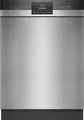 Produktbild: Siemens iQ300 SN43HS16AE, Unterbau, Standardgröße (60 cm), Gebürsteter Stahl, Schwarz, 1,75 m, 1,65 m