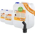 Produktbild: 9x 10 L FLAMBIOL® Bioethanol 96,6% Premium für Ethanolkamin