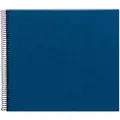 Produktbild: goldbuch Spiralalbum Bella Vista ohne Fenster 35x30 40 weiße Seiten blau