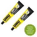 Produktbild: 2 x UHU Alleskleber Kraft Flex und Clean Tube 125g transparent Kleber flüssig