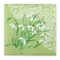 Produktbild: Serviette Melanie in grün aus Linclass® Airlaid 40 x 40 cm, 50 Stück - Frühling