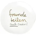 Produktbild: räder Mix & Match Teller Klein Freunde teilen Porzellan Weiß