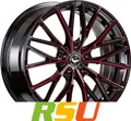 Produktbild: Barracuda Project 3.0 black gloss flashred 8.5x18