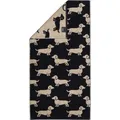Produktbild: Cawö Handtücher WE LOVE DOGS 6246 - Farbe: Schwarz-Beige - 93 - Handtuch 50x100 cm 242CA1430