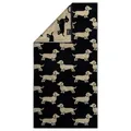 Produktbild: Cawö WE LOVE DOGS Handtuch Dackel Beige Schwarz Baumwolle 50 x 100 cm