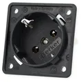 Produktbild: Berker Integro Flow Schuko Steckdose 45°, 230V, anthrazit