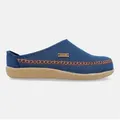 Produktbild: Haflinger Blizzard Credo Filzpantoffel mit Gummisohle Hausschuh Hausschuh blau 38 EU