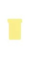 Produktbild: FRANKEN T-Karte 48 x 84 mm (B x H) 170g/m² 100 % Altpapier gelb 100 St./Pack.