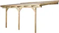 Produktbild: weka Terrassendach 671 Gr.2, BxT: 424x257 cm, Bedachung Dachplatten, Pfostenstärke 90 mm