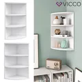 Produktbild: Eckregal Winkelregal Küchenregal Badregal Standregal Regal 60cm Ecki 0,5 Vicco
