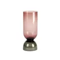 Produktbild: Lambert [DL] Vasari Vase Glas Berry/grau H 32 cm D 12 cm