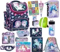 Produktbild: 15er Set Ranzen Tornister Federmappe Schulranzen XXL Einhorn Unicorn Motiv