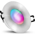 Produktbild: SSC-LUXon BEDA Smart LED Einbauspot Flach IP65 RGB CCT für Bad & Außen Kompatibel mit Alexa & Google